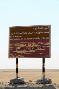 A dire warning sign ...