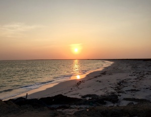 A glorious Omani sunset..